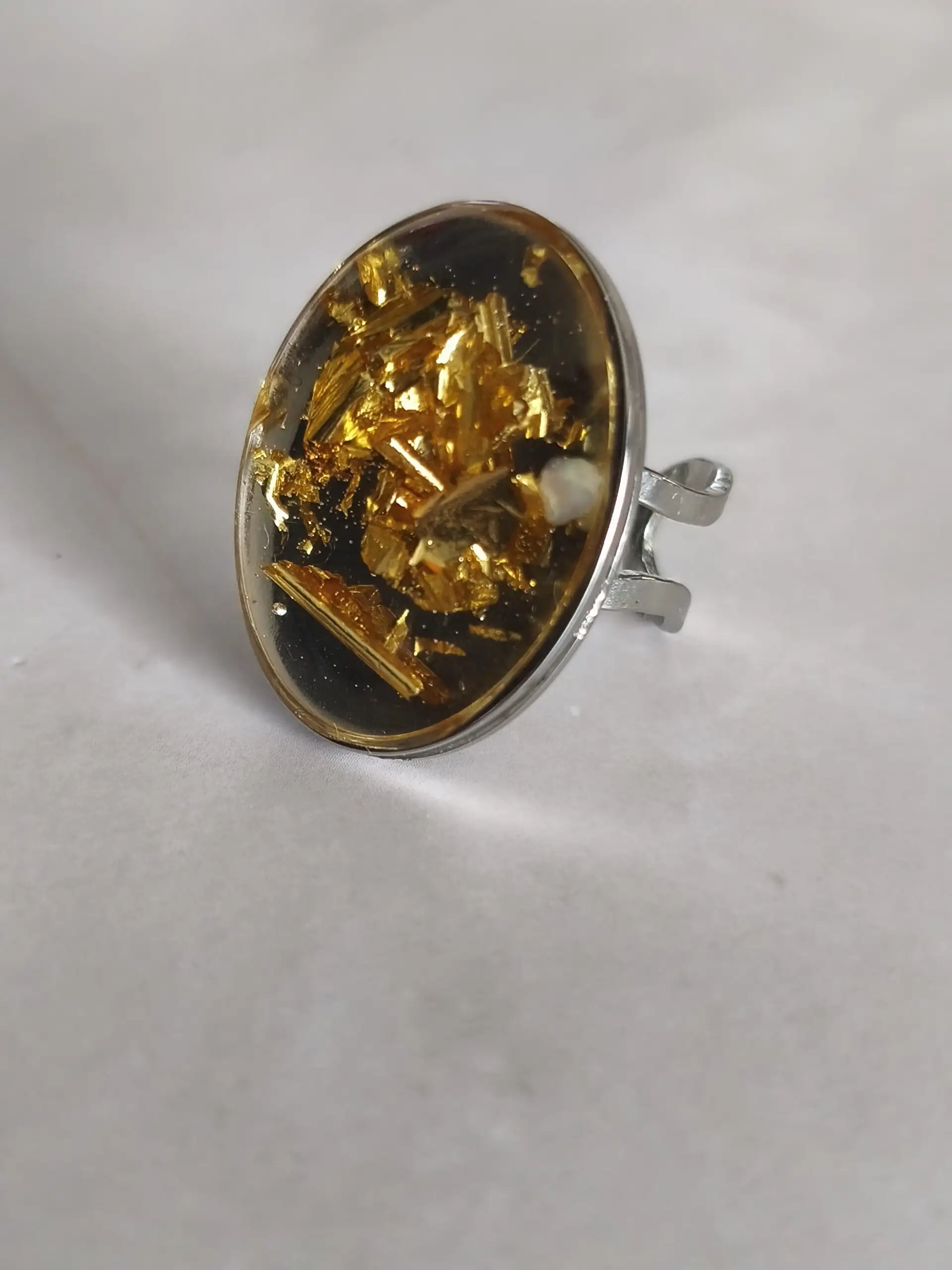 Bague Inox feuille d'or img 20260205 093918